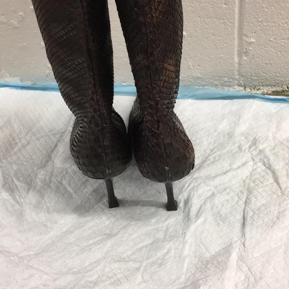 Escada Brown Python Boot - image 6